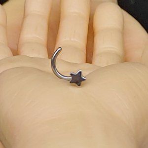 Stainless Star Shaped Nostril Screw